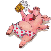 ah1n1 cerdo fiesta